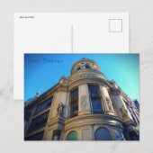 Paris. Printemps. Postkarte (Vorne/Hinten)