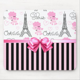 Paris-Pudel Mousepad