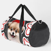 Paris Pup & Kitty Crew � Hübsche Barett-Hund und K Duffle Bag (Rechte Ecke)