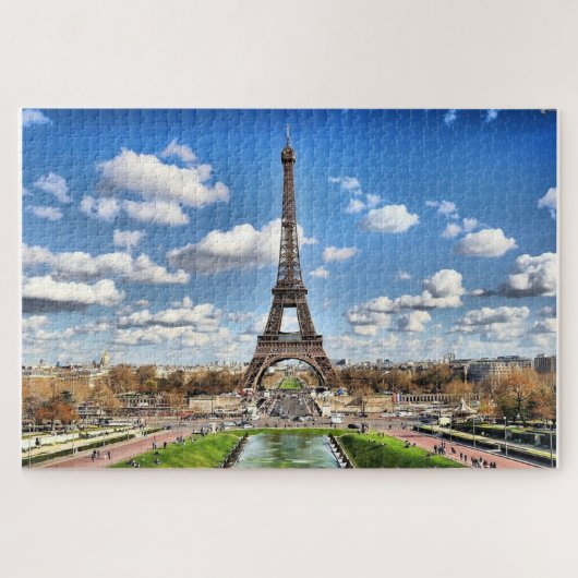 Paris - Puzzle Eiffel Tower (Horizontal)