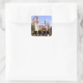 Paris Quadratischer Aufkleber (Tasche)