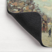 Paris, Quai de Bercy, Schnee-Effekt, c.1873-74 Mousepad (Ecke)
