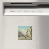 Paris, Quai de Bercy, Snow Effect, c.1873-74 Magnet (In Situ (Geschirrspüler))