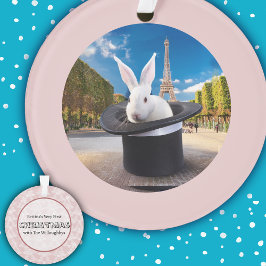 Paris Rabbit's erste Weihnachten Ornament