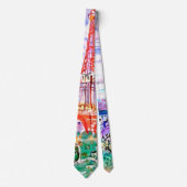 Paris Raoul Dufy Neck Tie Krawatte (Vorderseite)