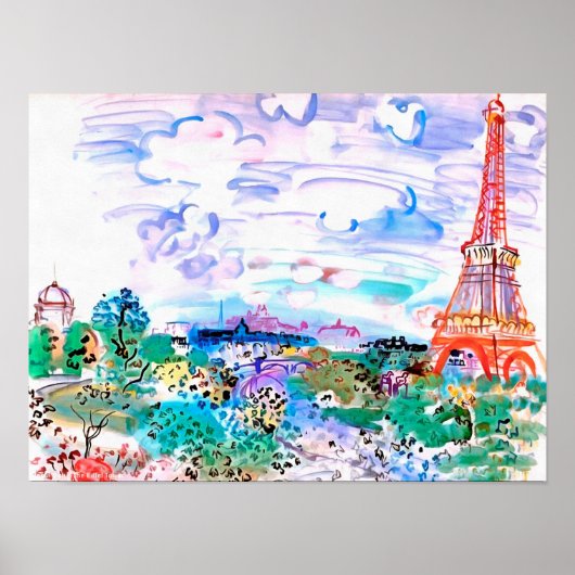 Paris Raoul Dufy Poster (Vorne)
