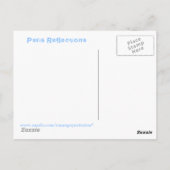 PARIS-REFLEKTIONEN POSTKARTE (Rückseite)