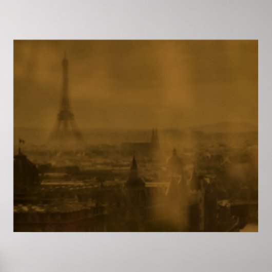Paris-Reflexion Poster (Vorne)