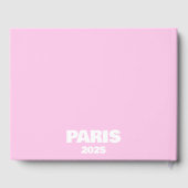 Paris Reise Couchtisch Buch (Rückseite)