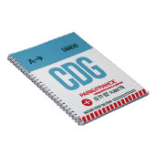 Paris - Reisejournal Notizblock (Rechte Seite)