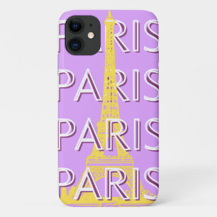 Paris, Reisen Kunst, Minimalistisch, Pastel Travel Case-Mate iPhone Hülle