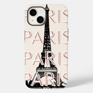 Paris Reisen Kunst, Reisen Kunst, Pastel, Minimali Case-Mate iPhone 14 Hülle
