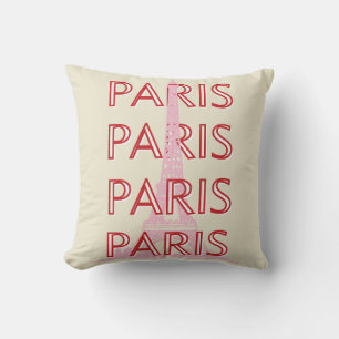 Paris Reisen Kunst, Reisen Kunst, Preppy, Minimali Kissen
