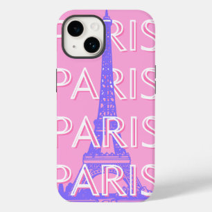 Paris Reisen Kunst, Reisen Kunst, Rosa Case-Mate iPhone 14 Hülle