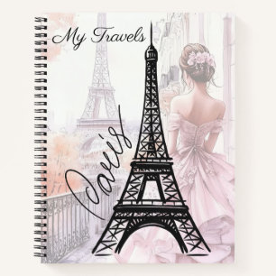 Paris Reisen Notizblock