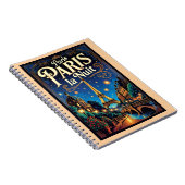Paris Reiseplakat,  Notizblock (Rechte Seite)