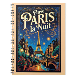 Paris Reiseplakat, Notizblock