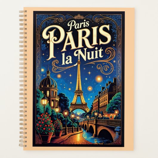 Paris Reiseplakat, Planer (Vorderseite)