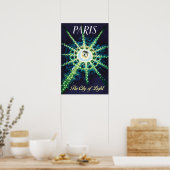 Paris Reiseplakat Poster (Küche)