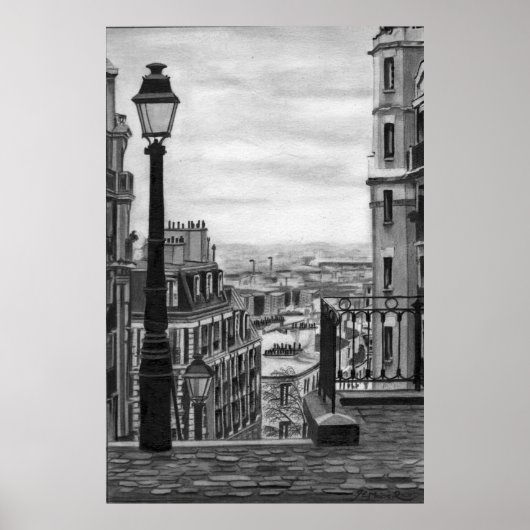 Paris Road Poster (Vorne)