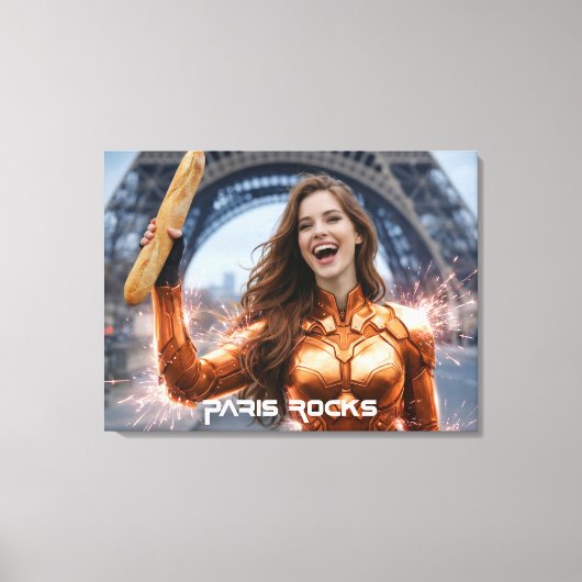 PARIS ROCKS LEINWANDDRUCK (Vorderseite)