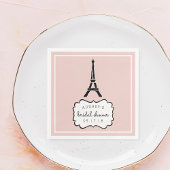 Paris Romance | Eiffelturm-Brautparty Serviette