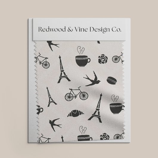 Paris Romance Gemustert Stoff