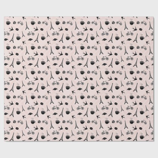 Paris Romance Geschenkpapier (Flach)