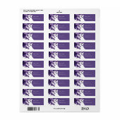 Paris Romance: Lila Eiffelturm-Hochzeitstag (Vorne)