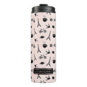 Paris Romance | PERSONALISIERT Thermosbecher (Vorderseite)