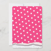 Paris Romance Wedding Einladung (Rückseite)