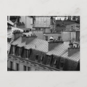 Paris Rooftops Postkarte (Vorderseite)