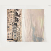 Paris Rooftops View | Wandgemälde Wandteppich (Vorderseite (Horizontal))