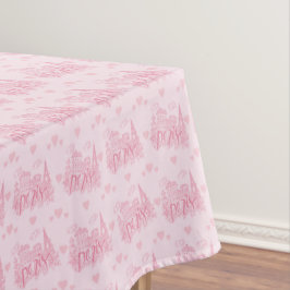 Paris rosa Tischdecke