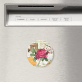 Paris Rose Magnet (In Situ (Geschirrspüler))