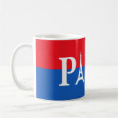 Paris - Rot & Blau Kaffeetasse (Links)