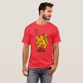 Paris Roubaix Hell of the North Devil Lion T-Shirt (Vorne ganz)