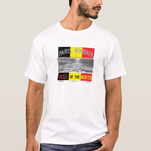 Paris Roubaix, HÖLLE des NORDT - Shirt (Vorderseite)