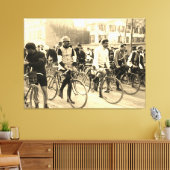 Paris-Roubaix Radrennen 1907 Farbredux Leinwanddruck (Insitu (Wohnzimmer))