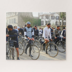 Paris-Roubaix Radrennen 1907 Farbredux Puzzle