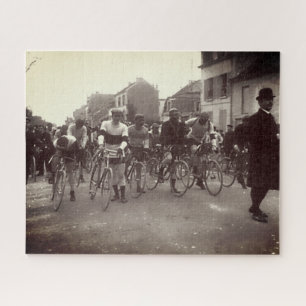 Paris–Roubaix-Radrennen Startlinie1908 Puzzle