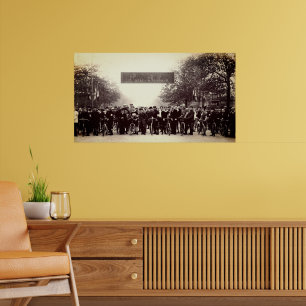 Paris-Roubaix vor Beginn April 1996 Poster