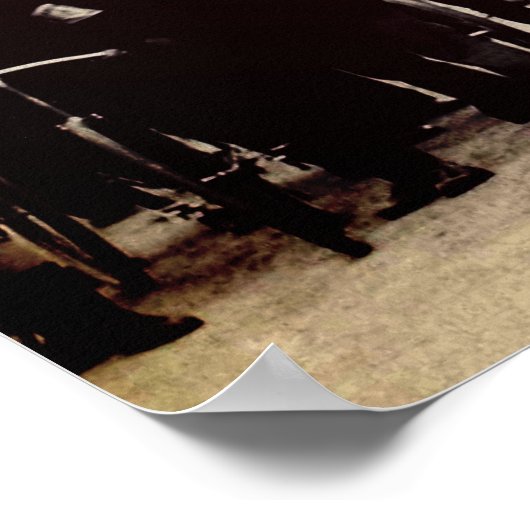 Paris-Roubaix vor Beginn April 1996 Poster (Ecke)