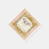 Paris Royal Versailles Palace Party Serviette (Ecke)