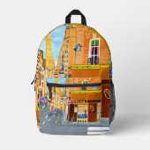 Paris-Rucksack Bedruckter Rucksack (Vorderseite)