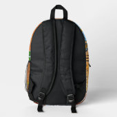 Paris-Rucksack Bedruckter Rucksack (Rückseite)