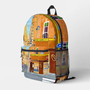 Paris-Rucksack  Bedruckter Rucksack