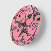 PARIS RUNDE WANDUHR (Winkel)