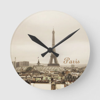 "Paris" Runde Wanduhr