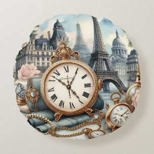 Paris Rundes Kissen